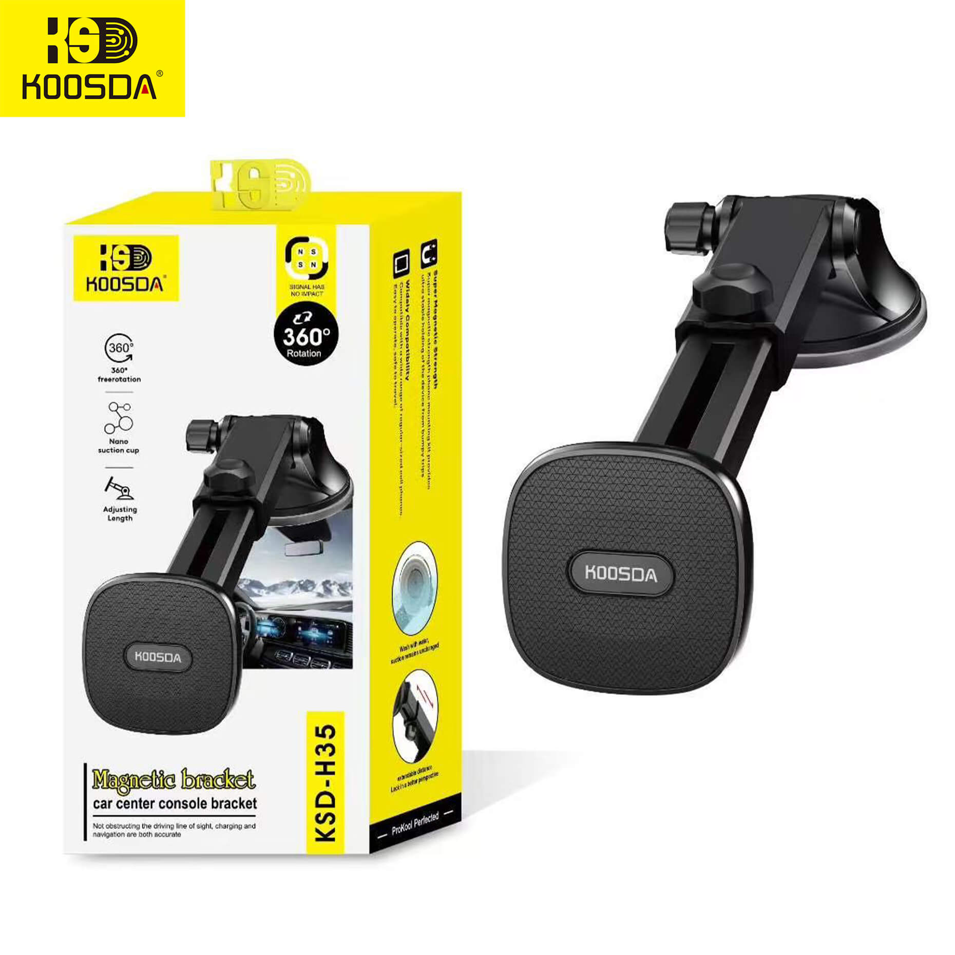 KSD-H35 Car Bracket Magnetic