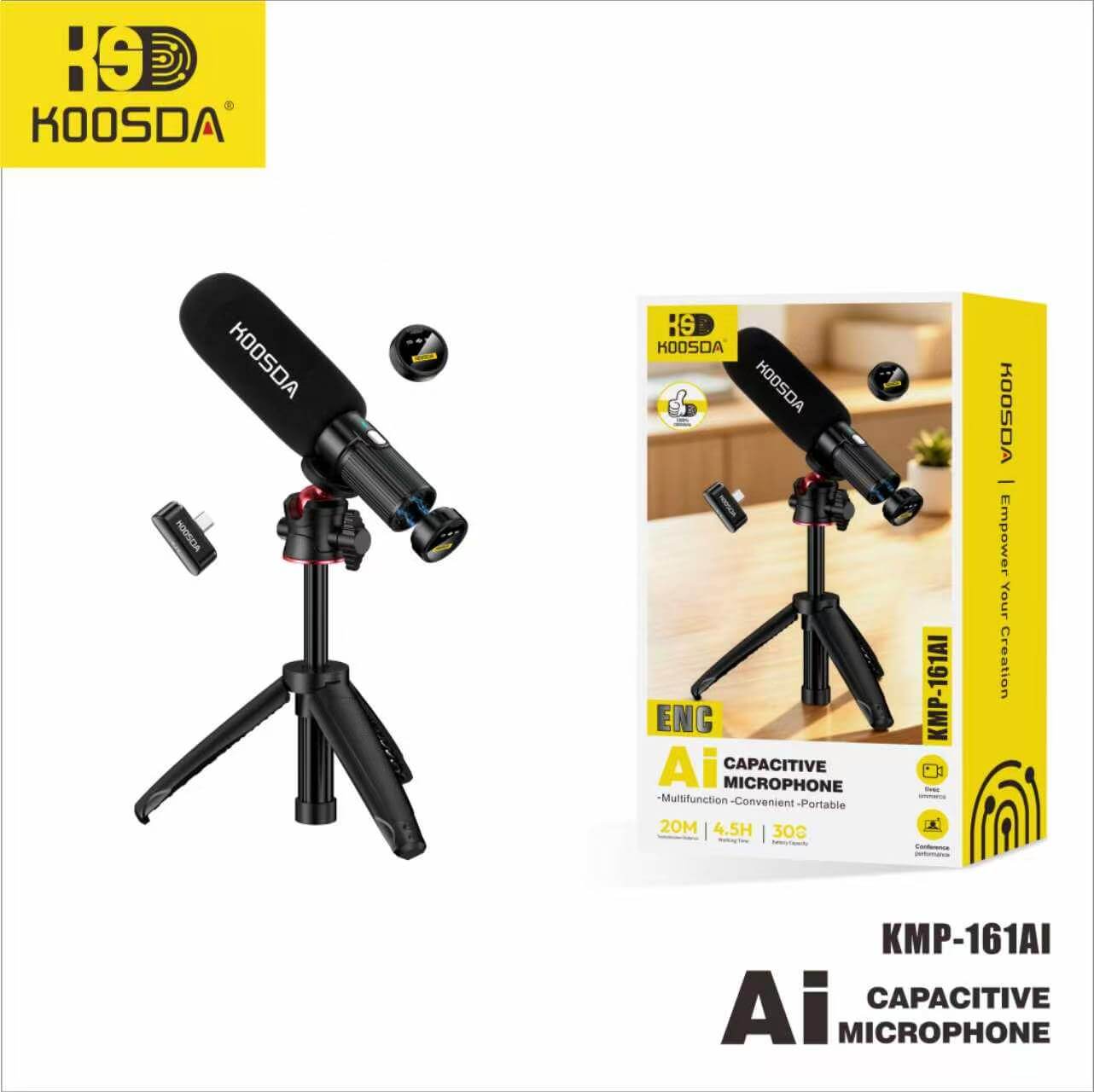 KMP-161AI Ai Capacitive+Enc Wireless Microphone